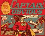 การ์ตูนแนวตลกเสียดสี Captain Obvious