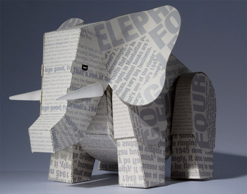 การพับกระดาษเป็นรูปสัตว์